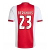 Ajax Steven Berghuis #23 Hemmatröja 2025-26 Korta ärmar Ajax Steven Berghuis #23 Hemmatröja 2025-26 Korta ärmar